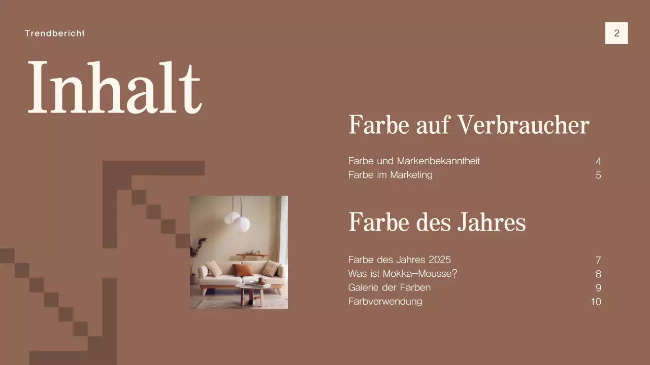 beige modern trend report Dokument