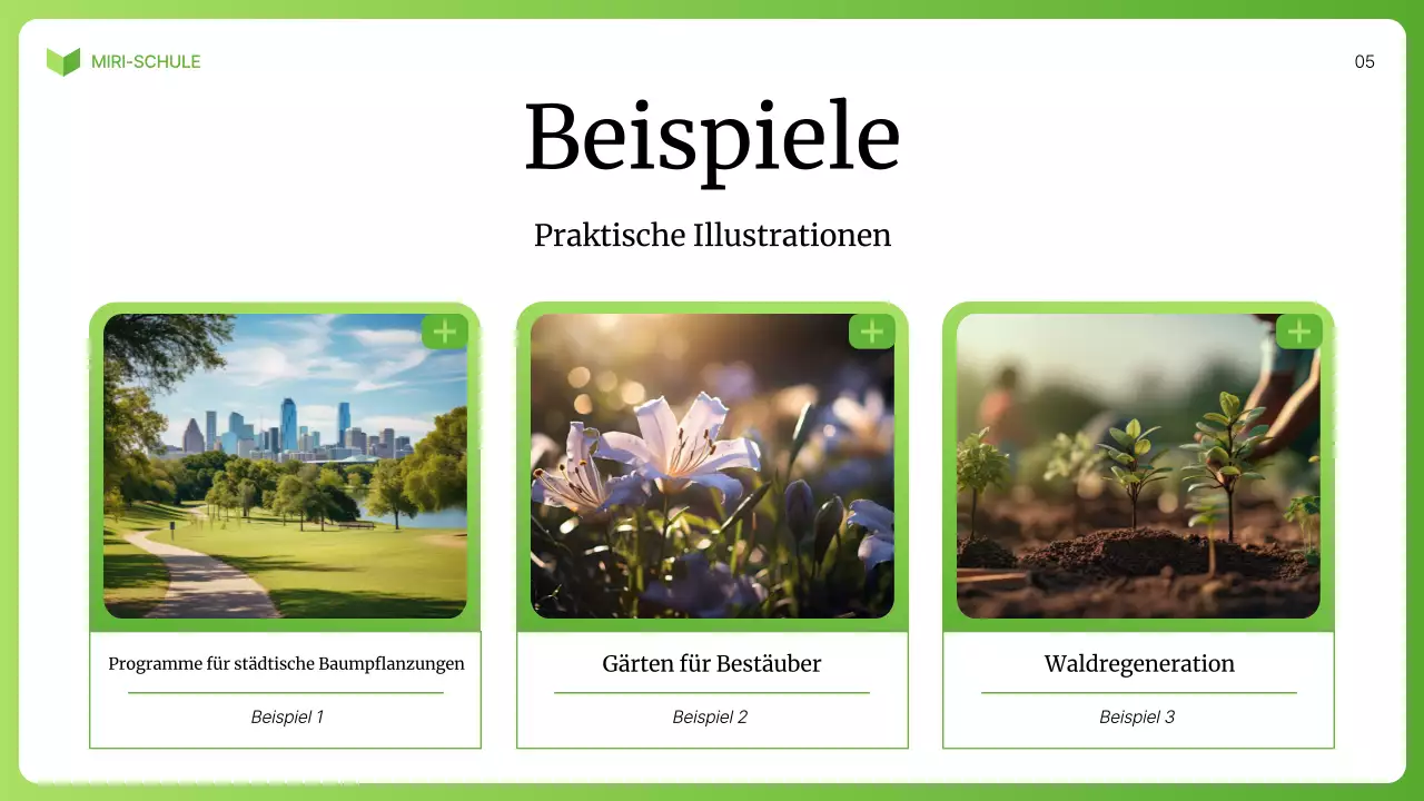 Grüne Vorlesung zur modernen Biologie