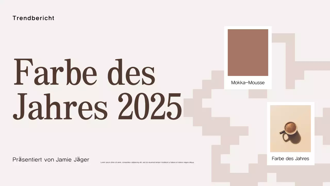 beige modern trend report Dokument