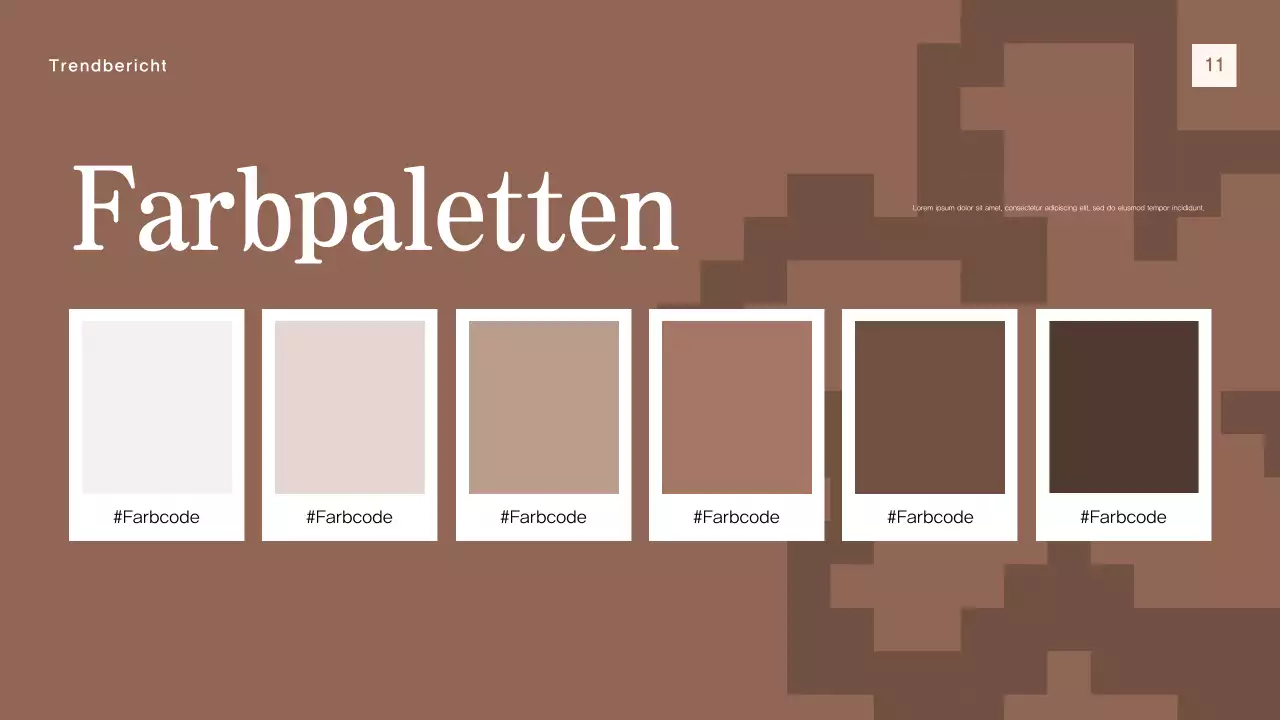 beige modern trend report Dokument