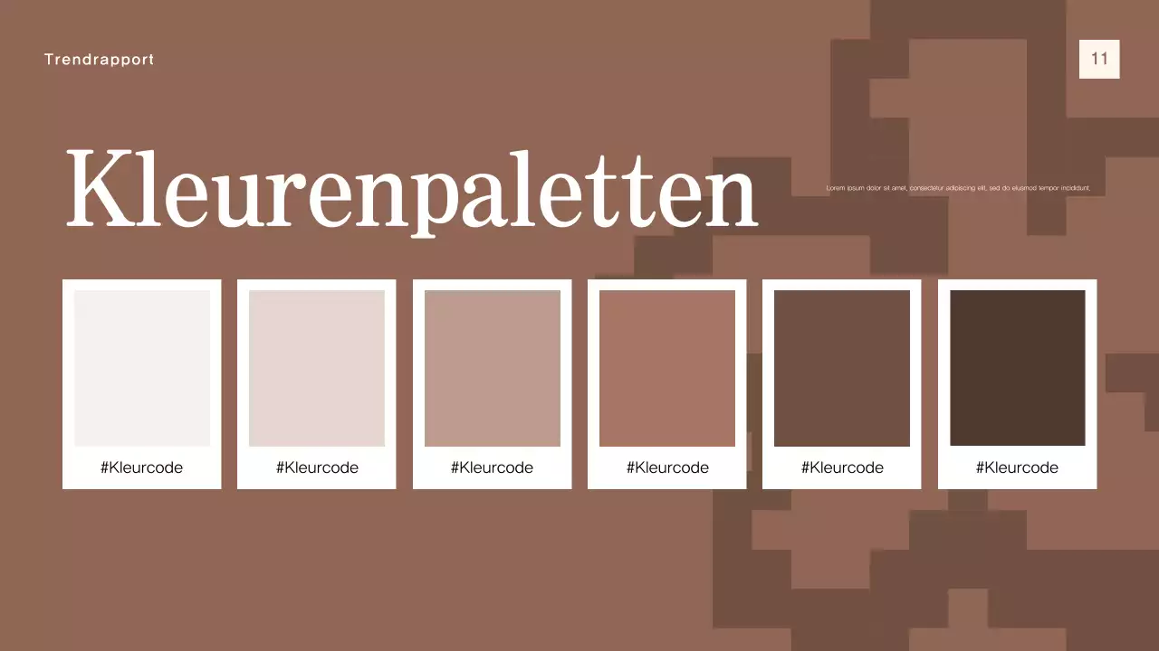 beige modern trendrapport document