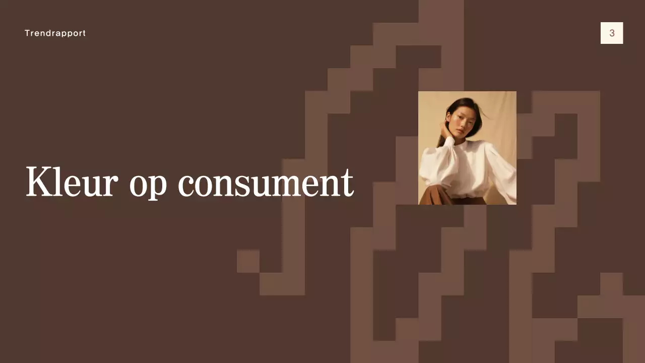 beige modern trendrapport document