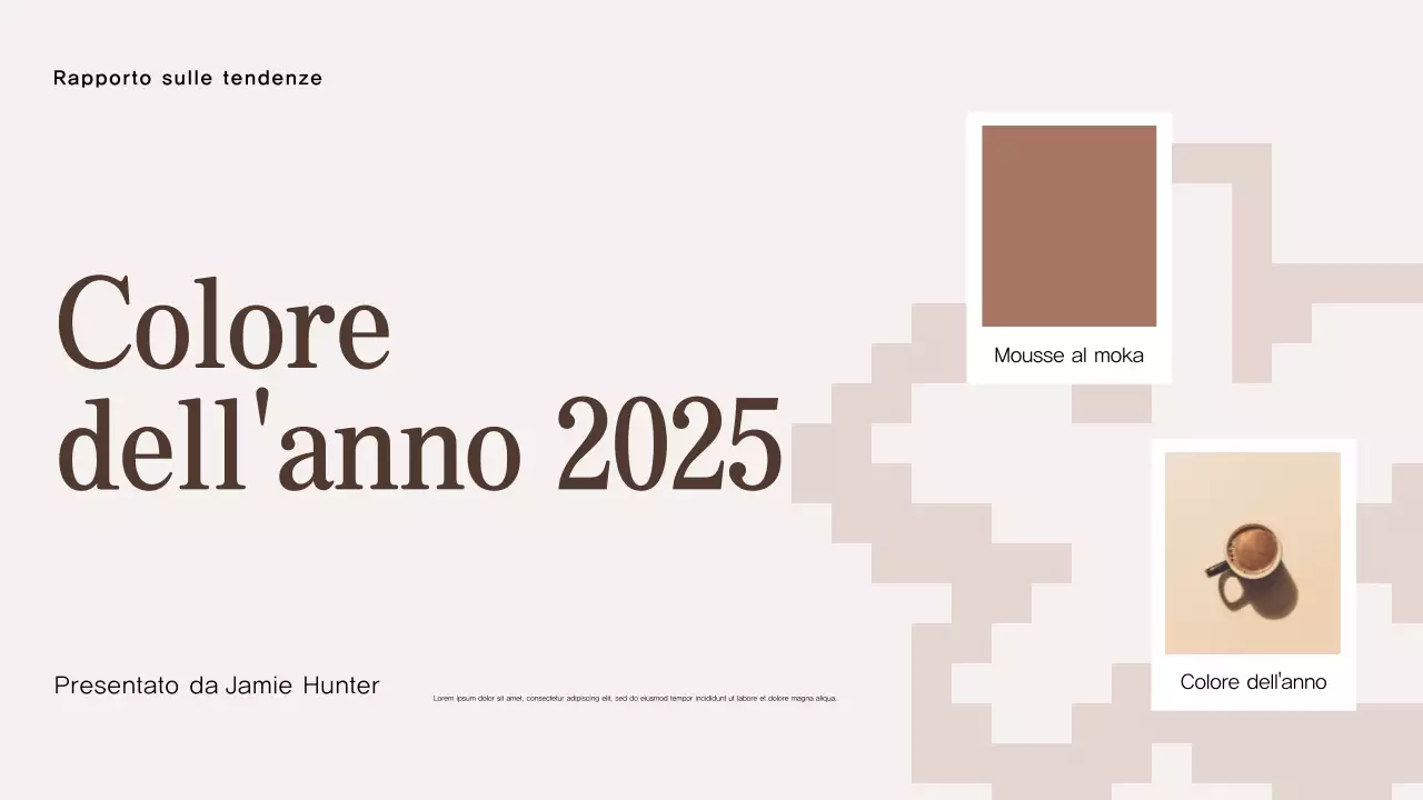 documento di tendenza moderno beige