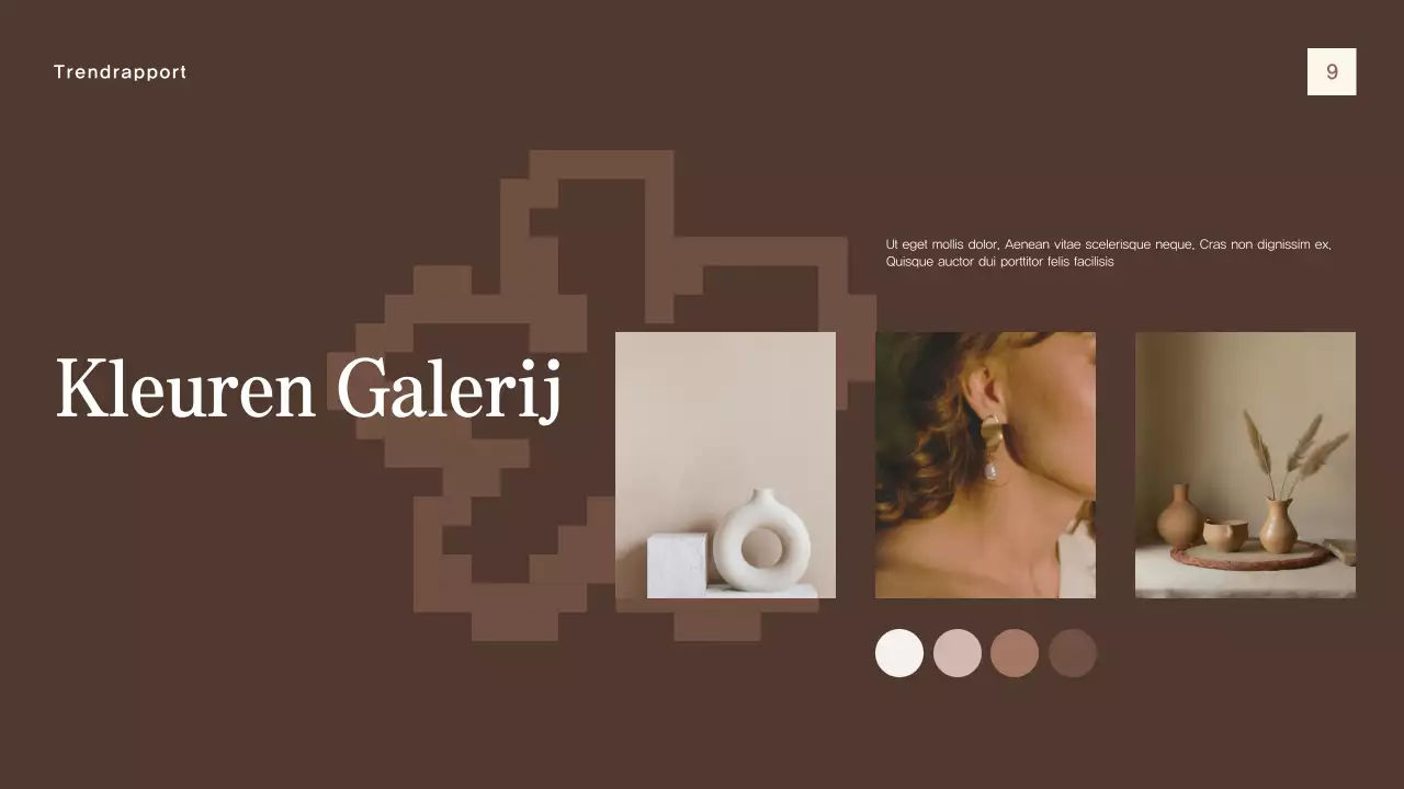 beige modern trendrapport document