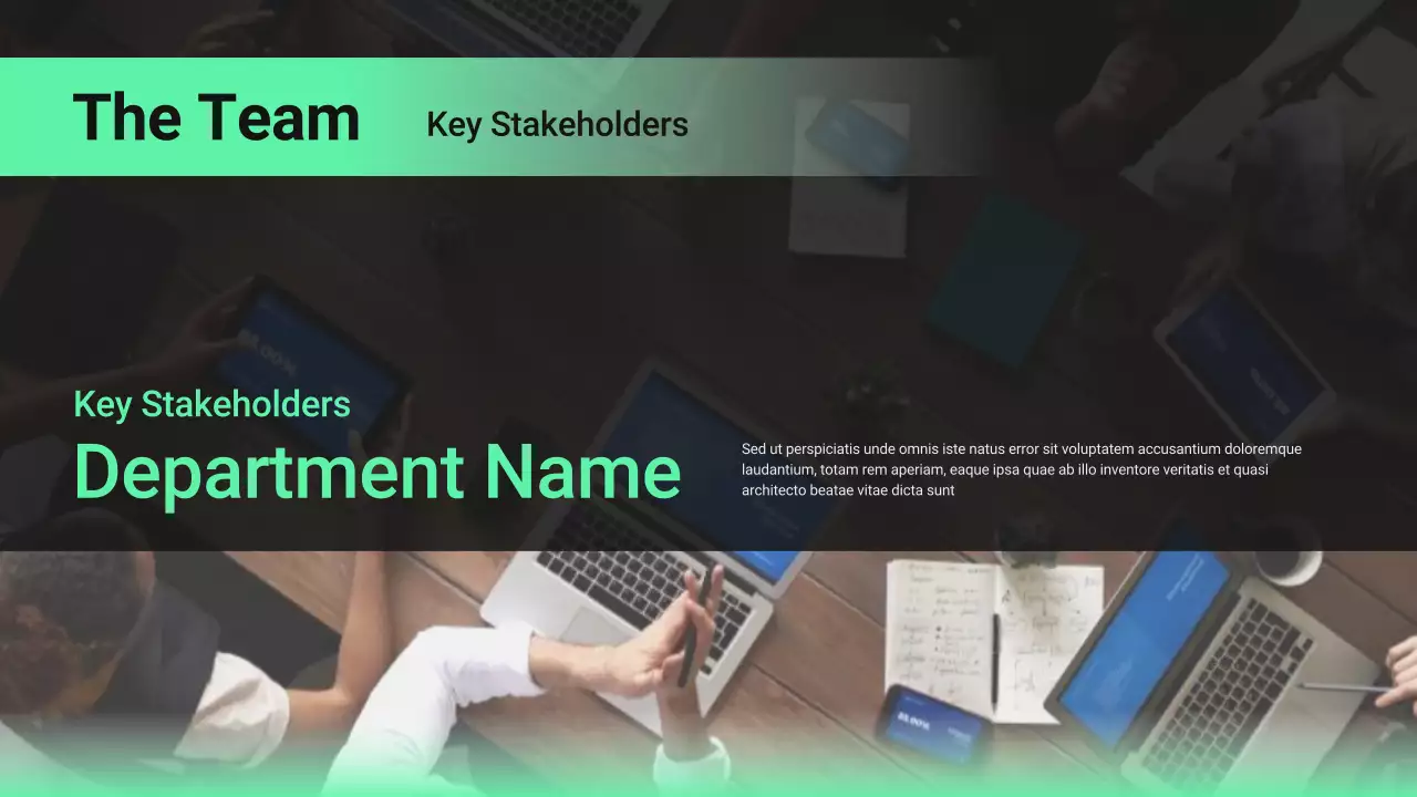 green black simple kick off business