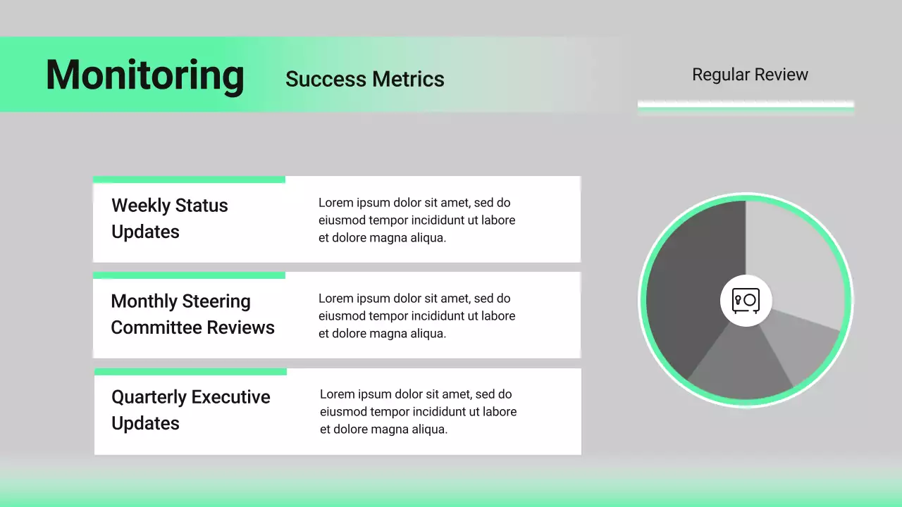 green black simple kick off business