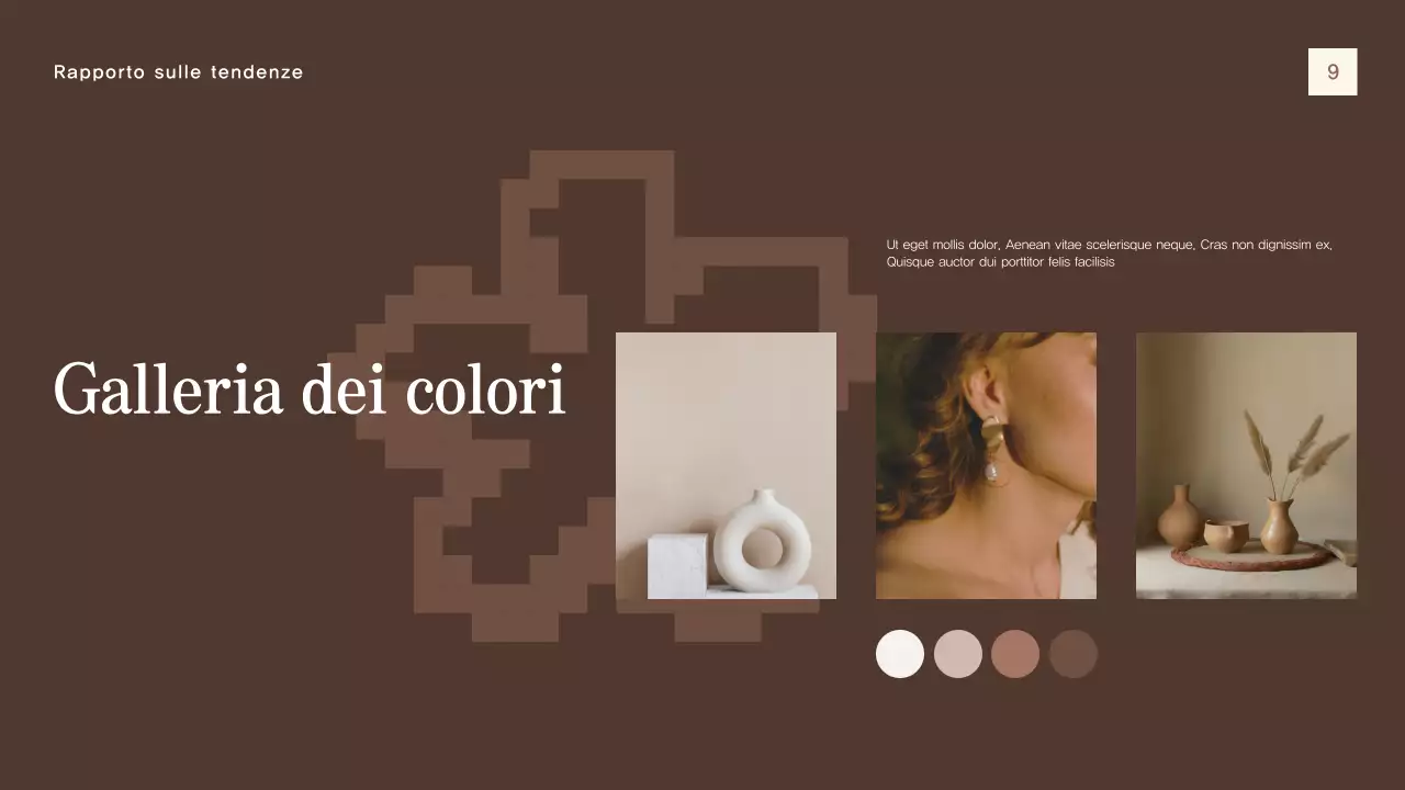 documento di tendenza moderno beige