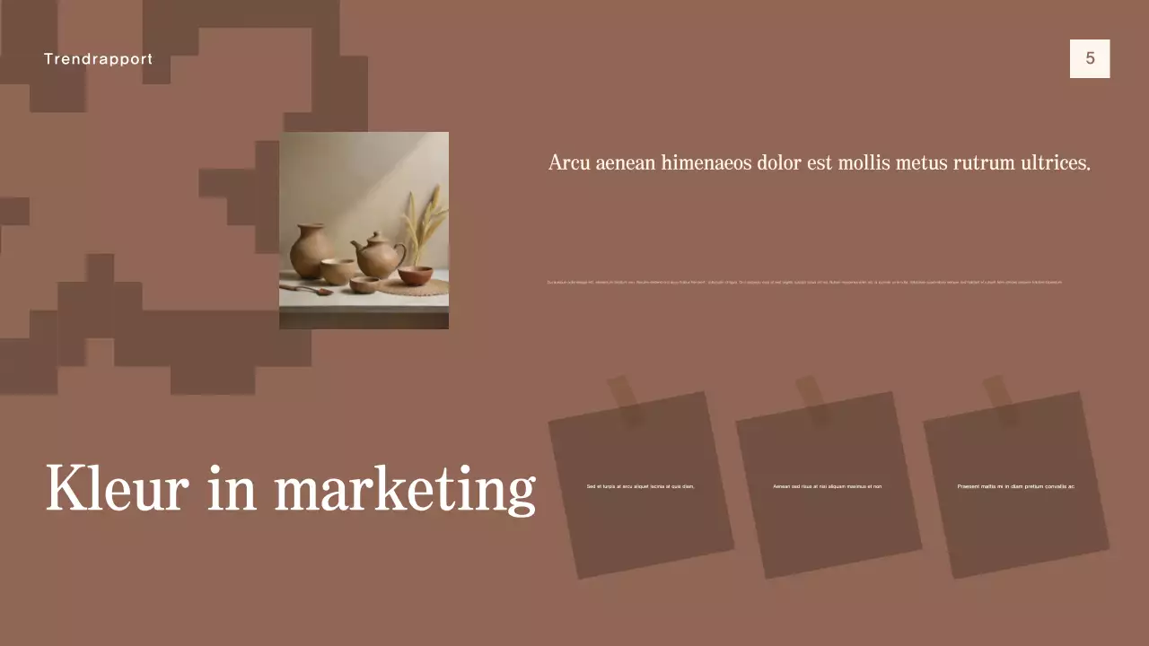 beige modern trendrapport document