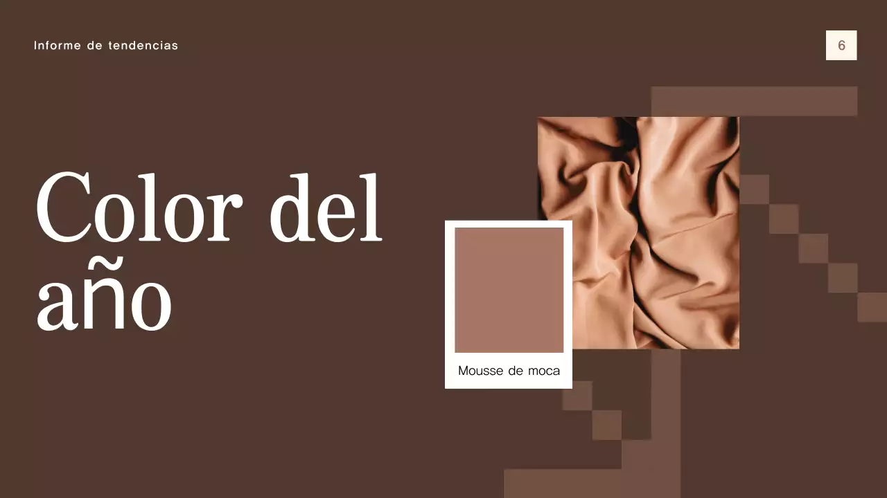 beige moderno informe de tendencias documento