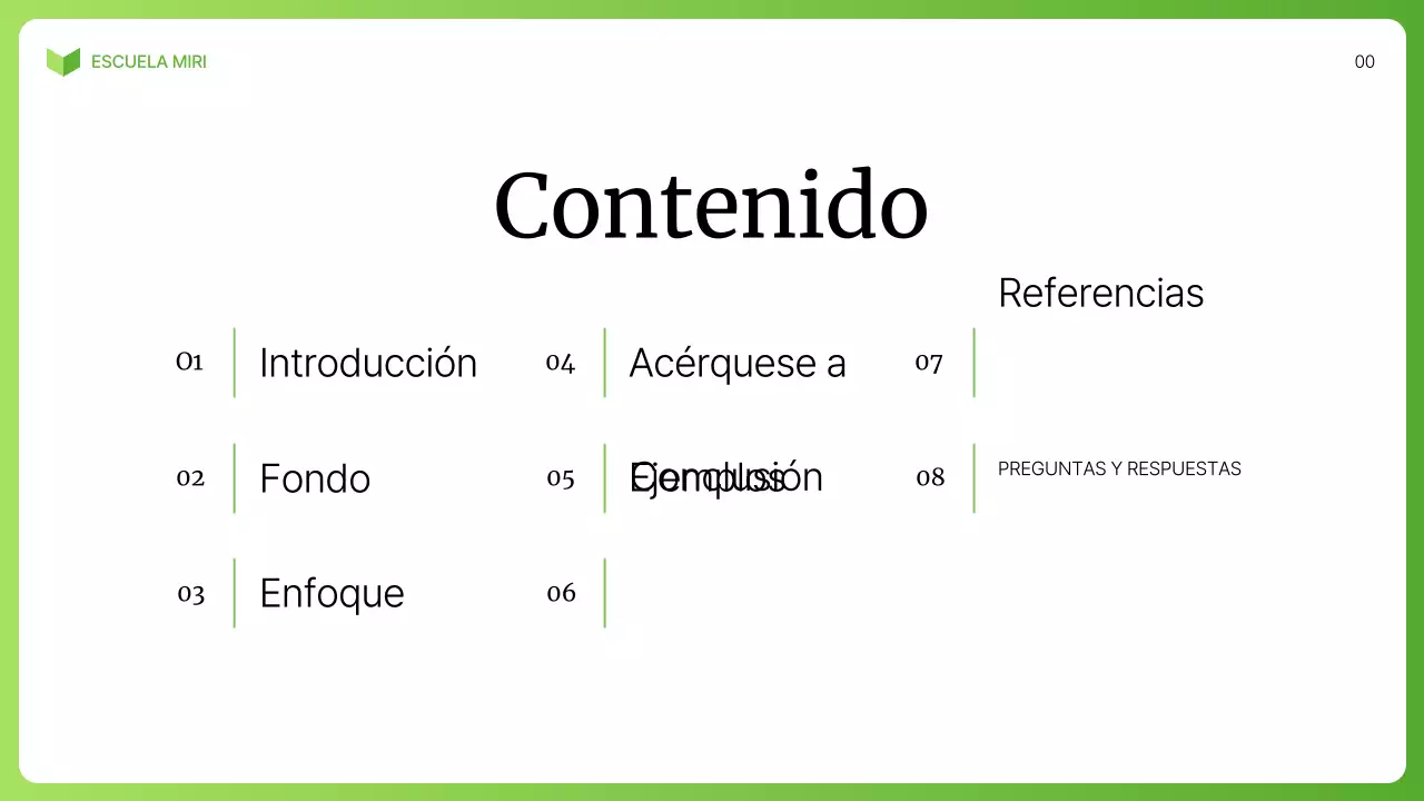 conferencia de biología moderna verde
