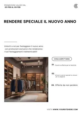 promozione shopping moderno bianco