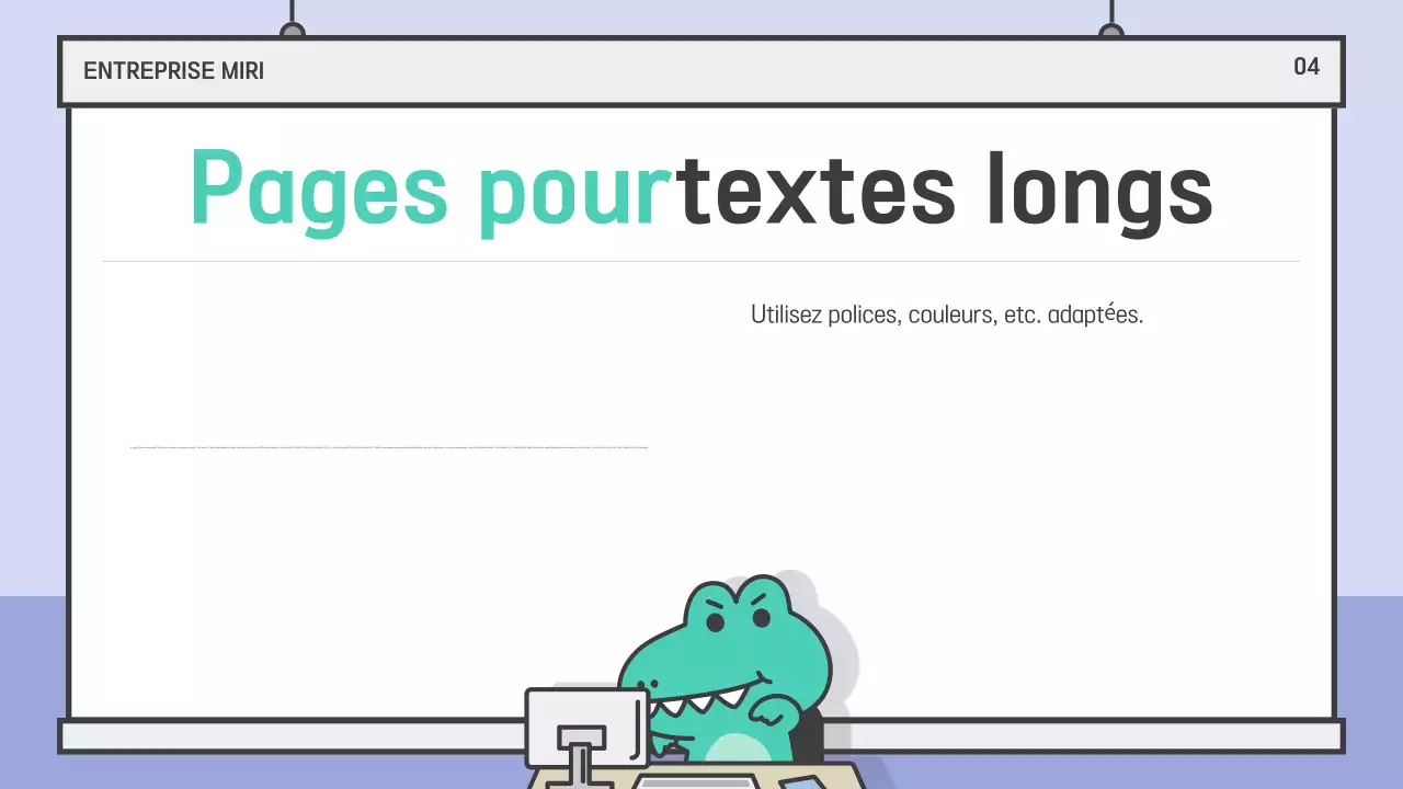 Documentation de présentation simple bleu clair