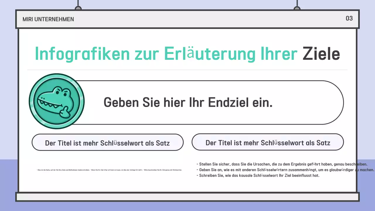 Hellblau Einfache Präsentationsunterlagen