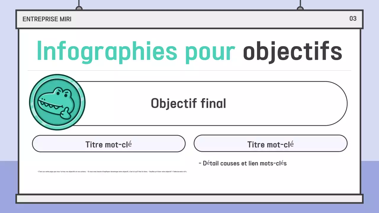 Documentation de présentation simple bleu clair