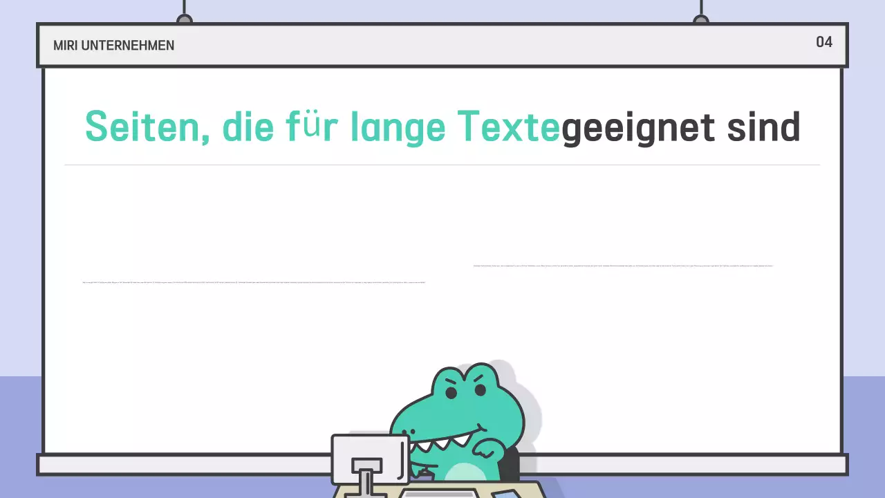 Hellblau Einfache Präsentationsunterlagen