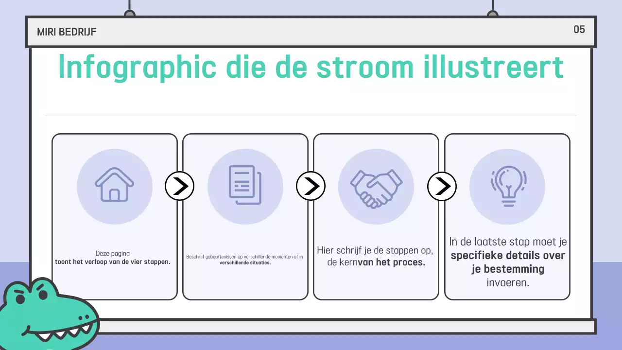 Lichtblauw Eenvoudige Presentatiedocumentatie