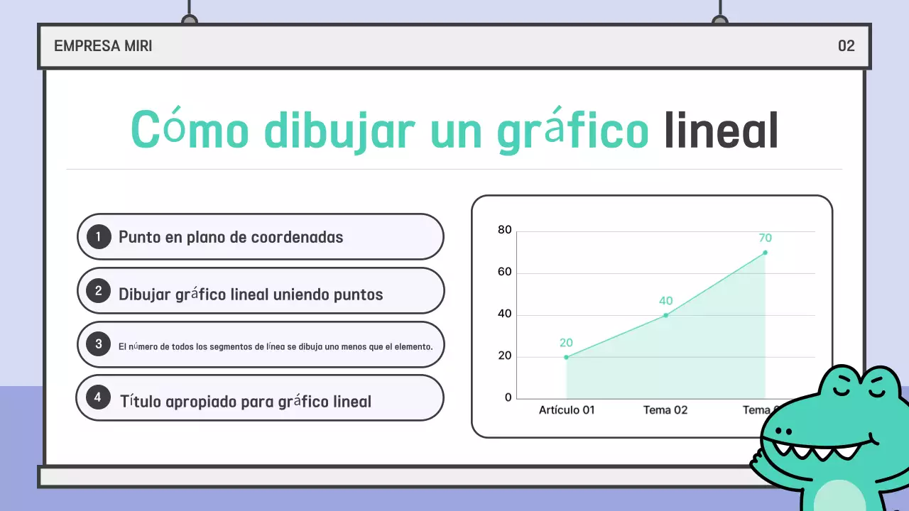 Azul claro Documentación de presentación sencilla