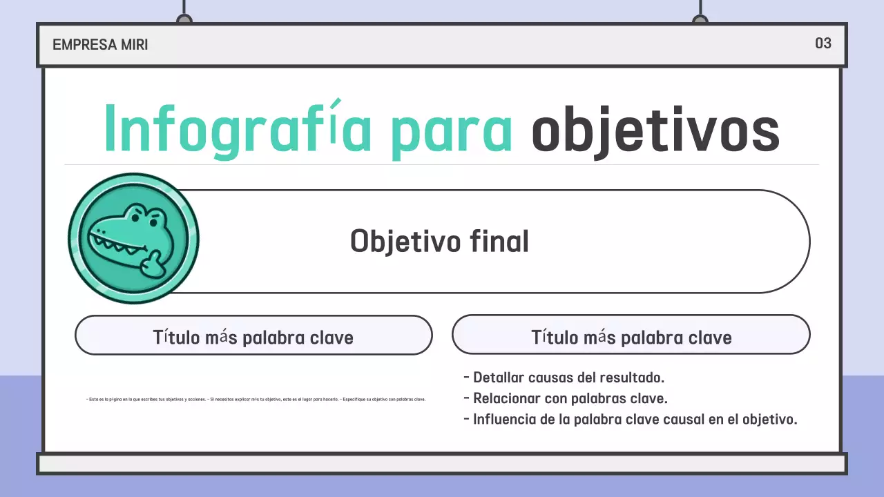 Azul claro Documentación de presentación sencilla