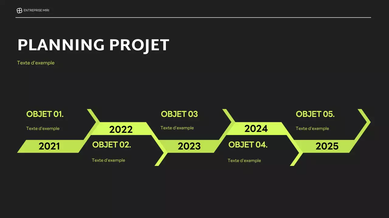 rapport d'activité moderne noir