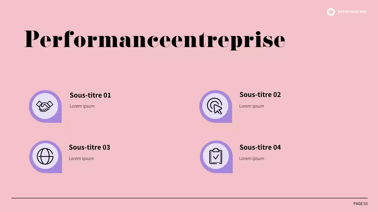 rapport d'activité moderne violet