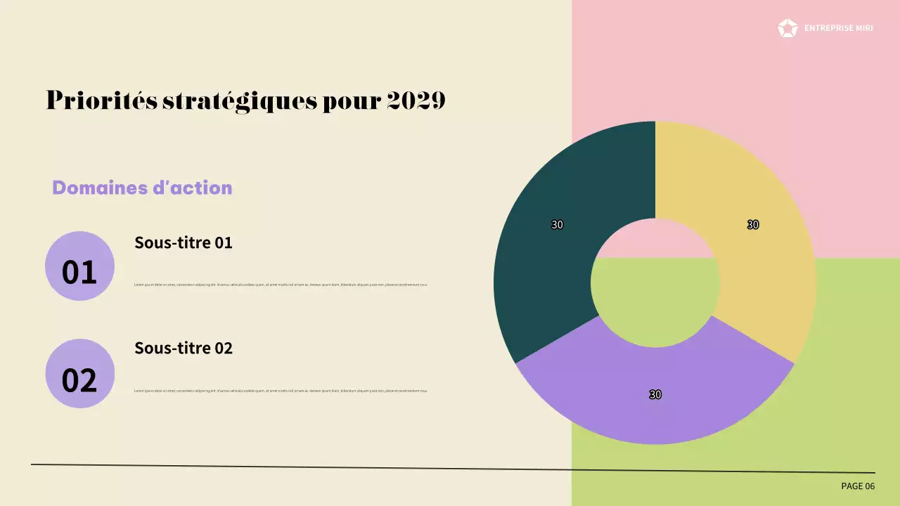 rapport d'activité moderne violet