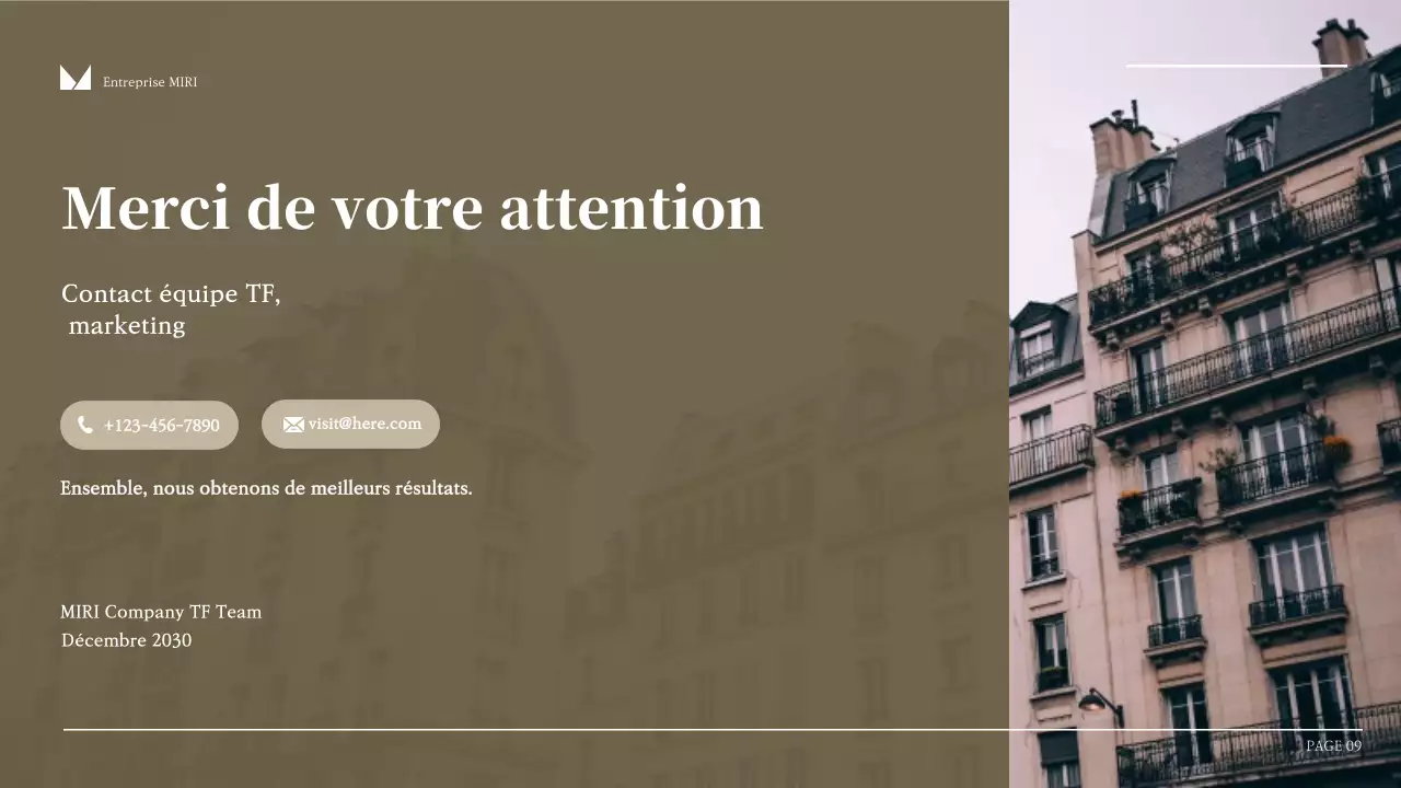 Rapport d'activité moderne beige