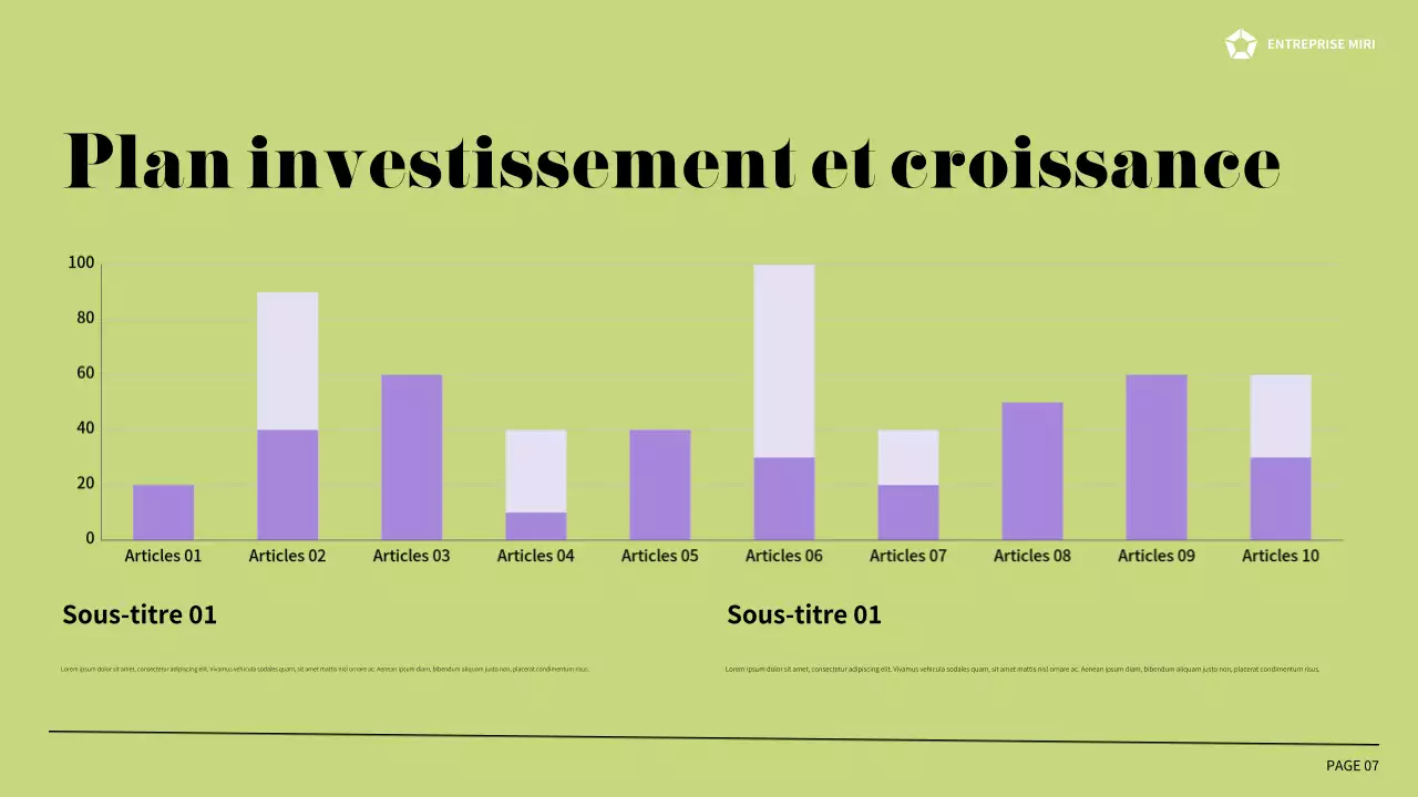 rapport d'activité moderne violet
