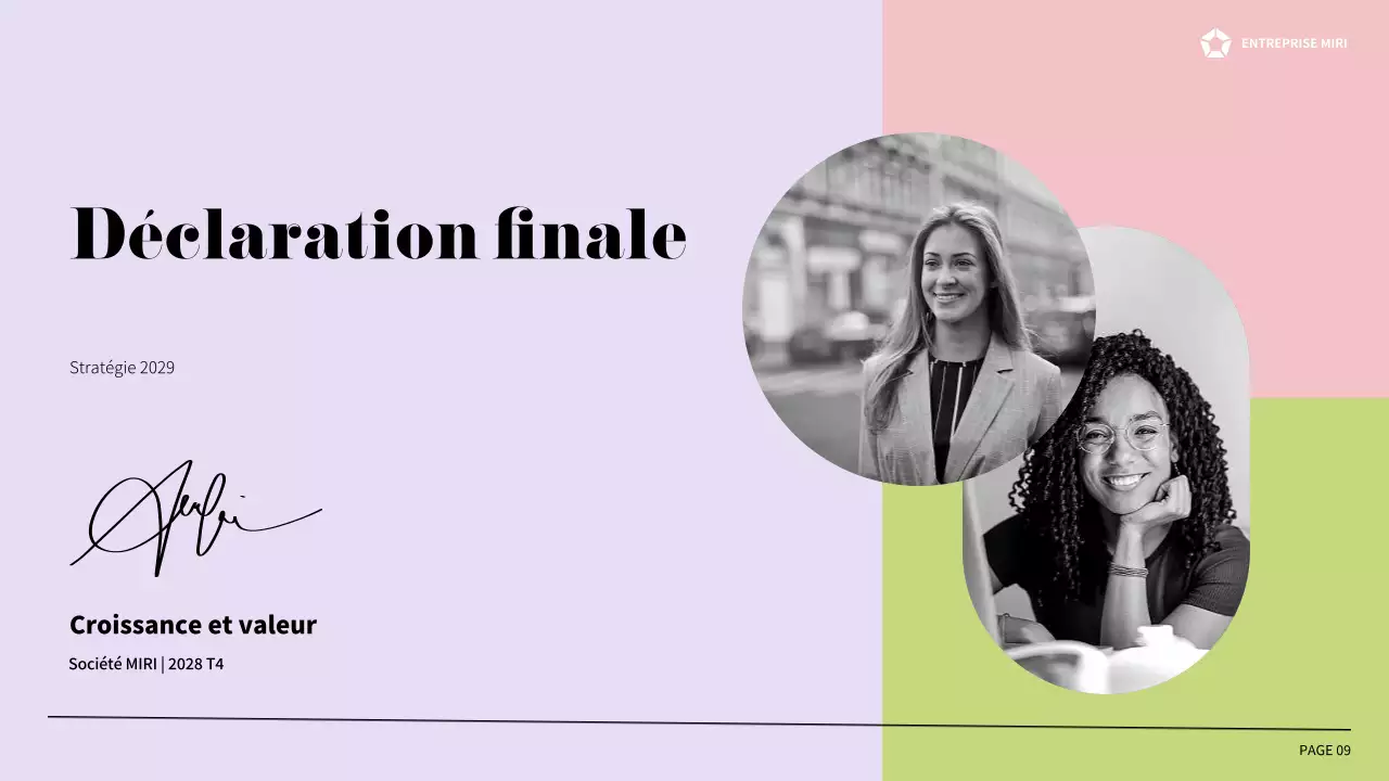 rapport d'activité moderne violet