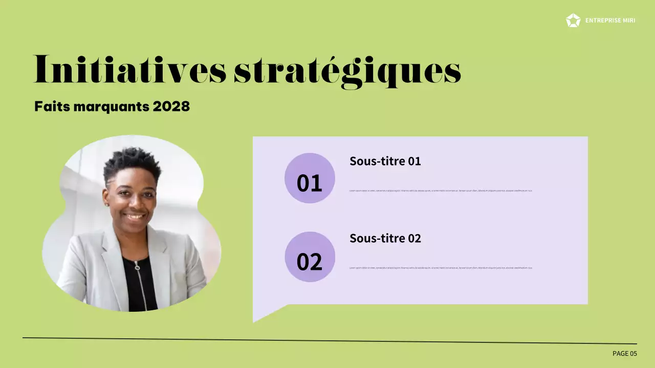 rapport d'activité moderne violet