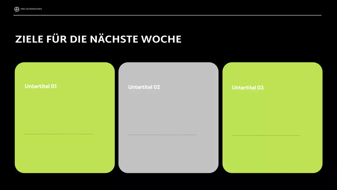 black modern business report