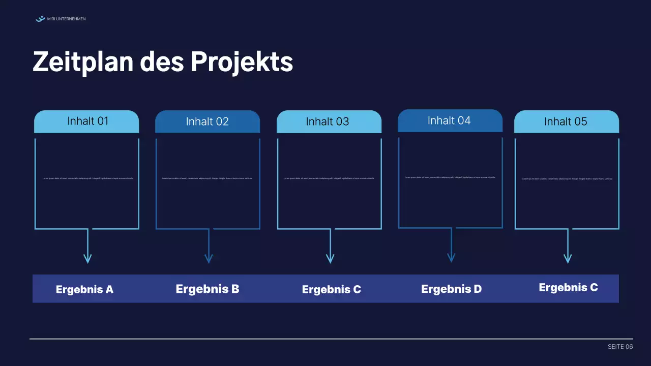 blue modern report Dokument
