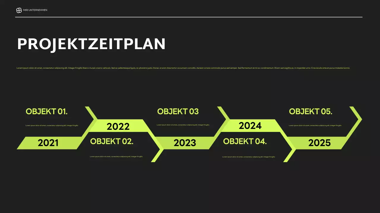 black modern business report