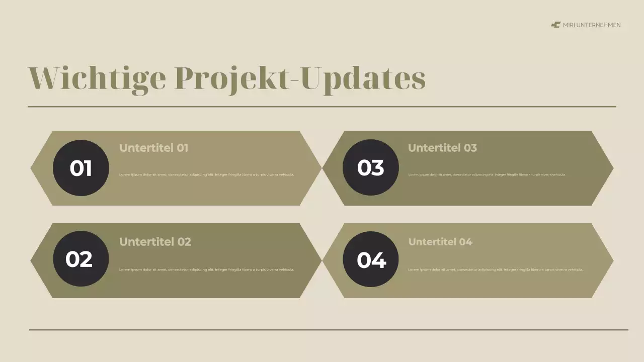 black modern business report