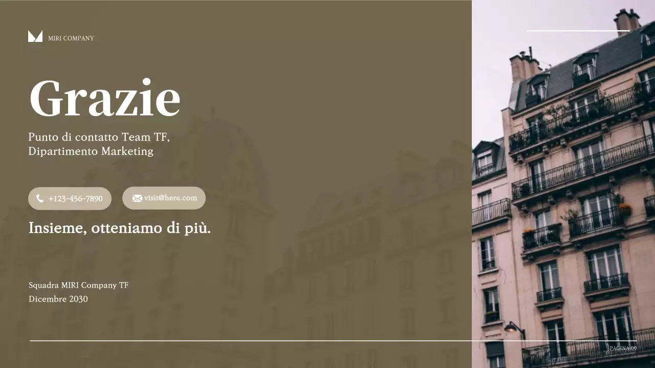 relazione aziendale moderna beige