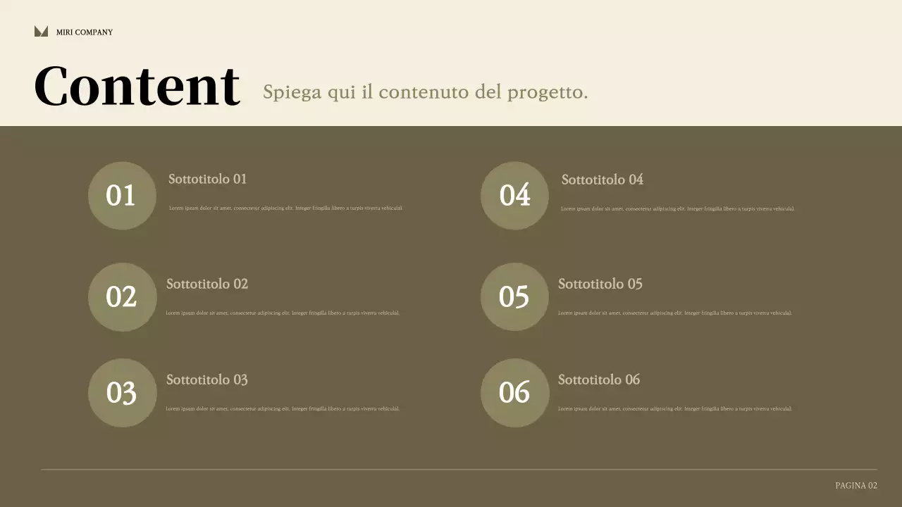 relazione aziendale moderna beige