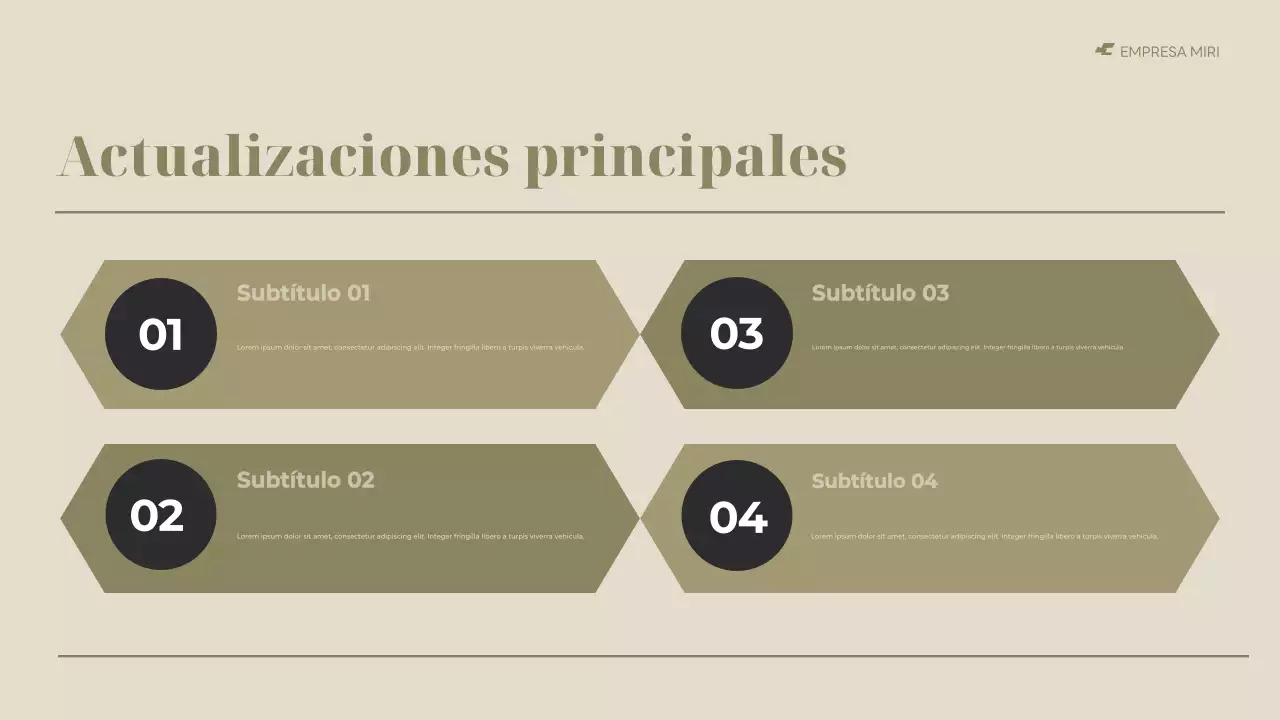 informe sobre la empresa moderna negra