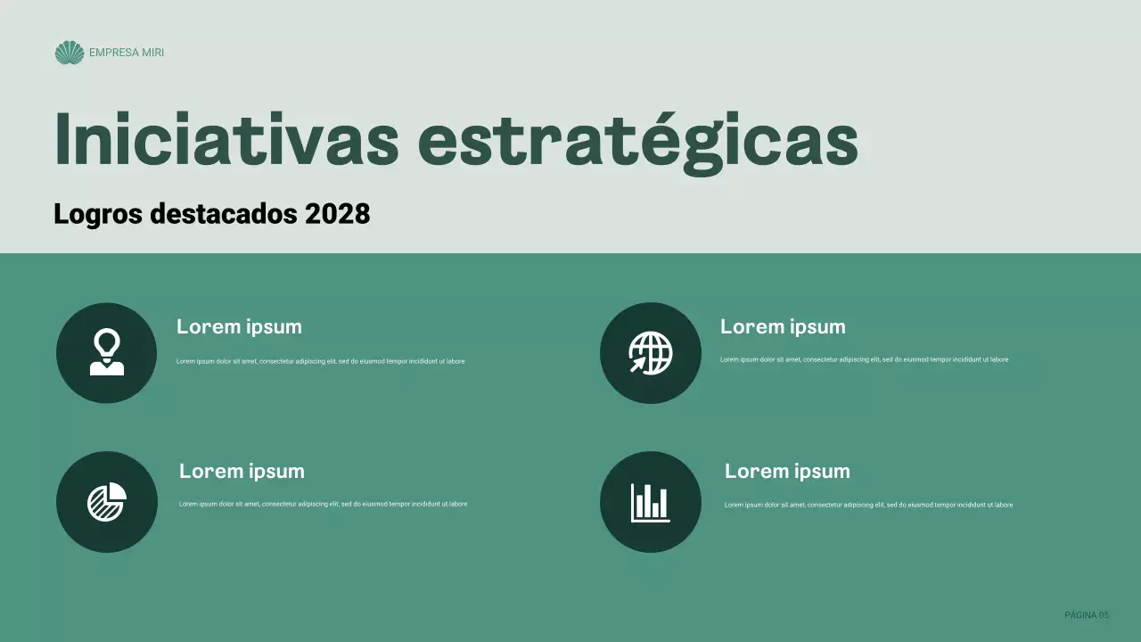 informe sobre la empresa moderna y ecológica