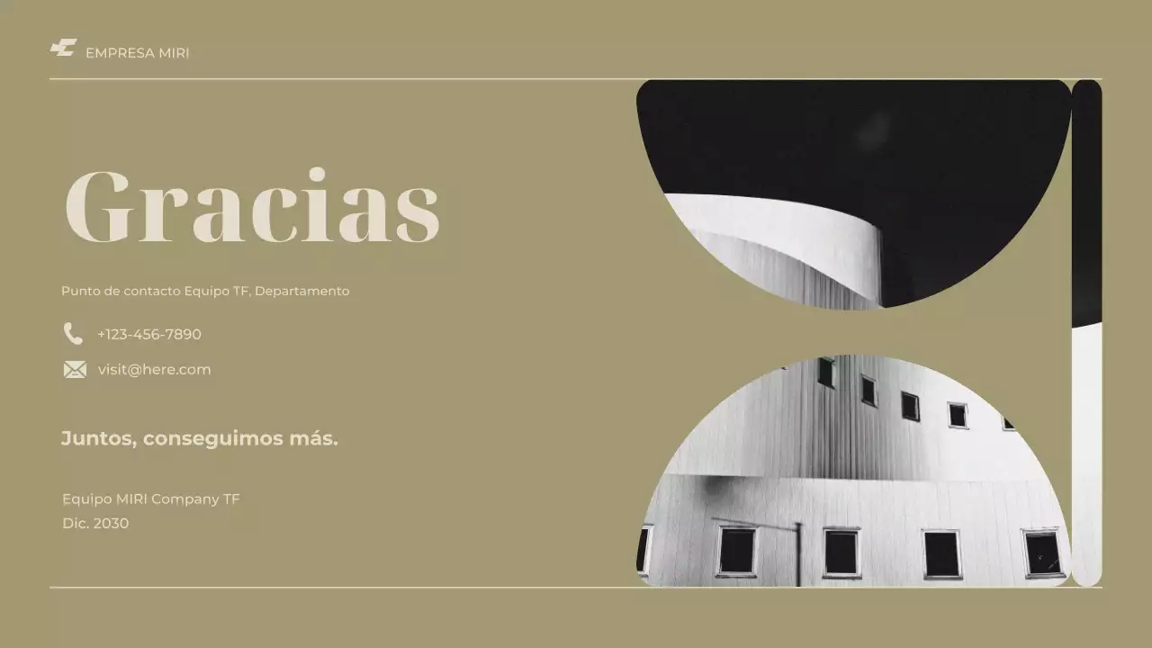 informe sobre la empresa moderna negra