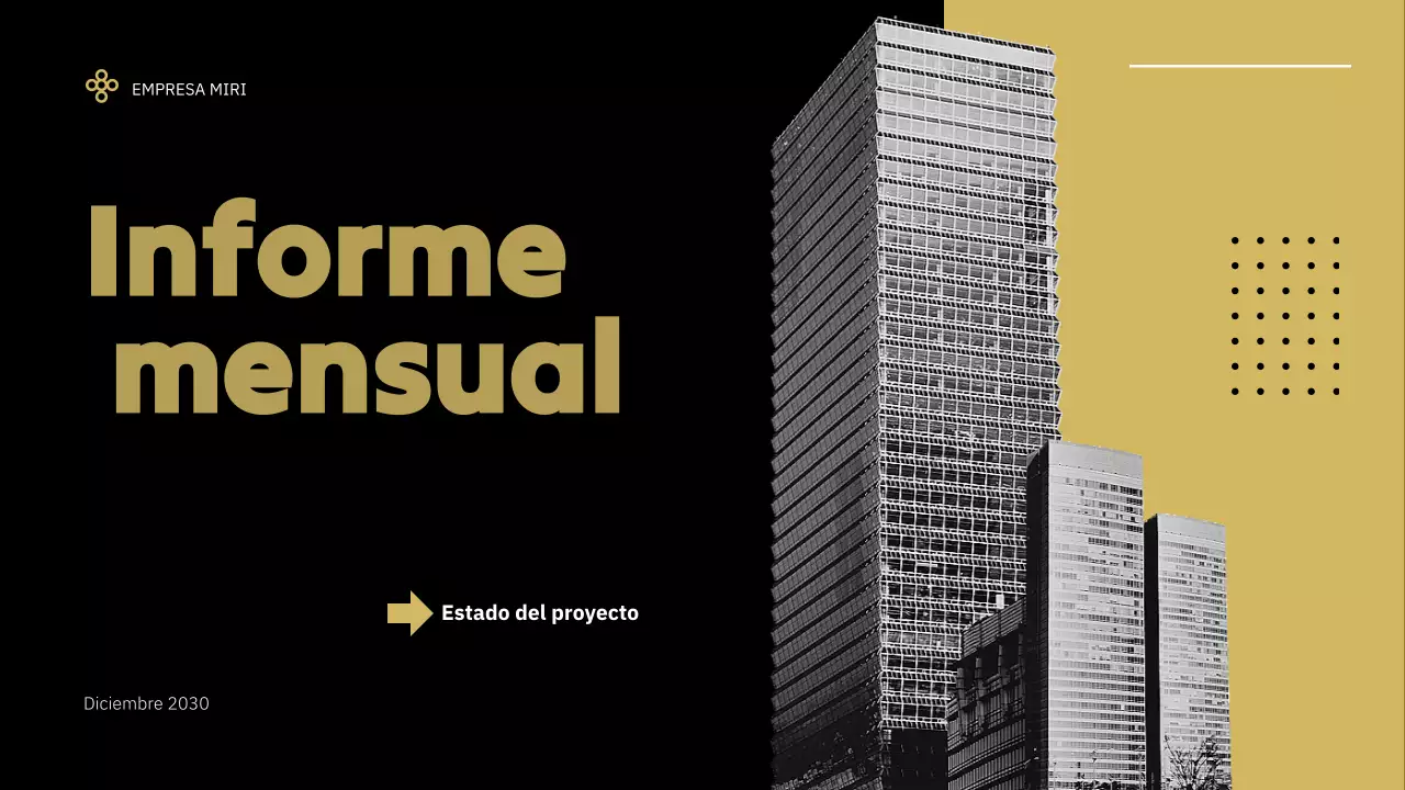 informe sobre la empresa moderna negra