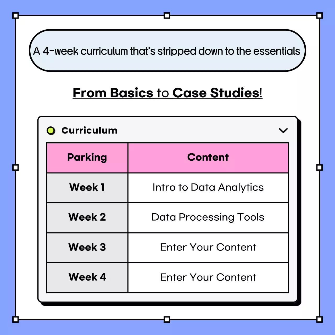 Perekrutan Peserta Pelatihan Minimalis Biru Muda