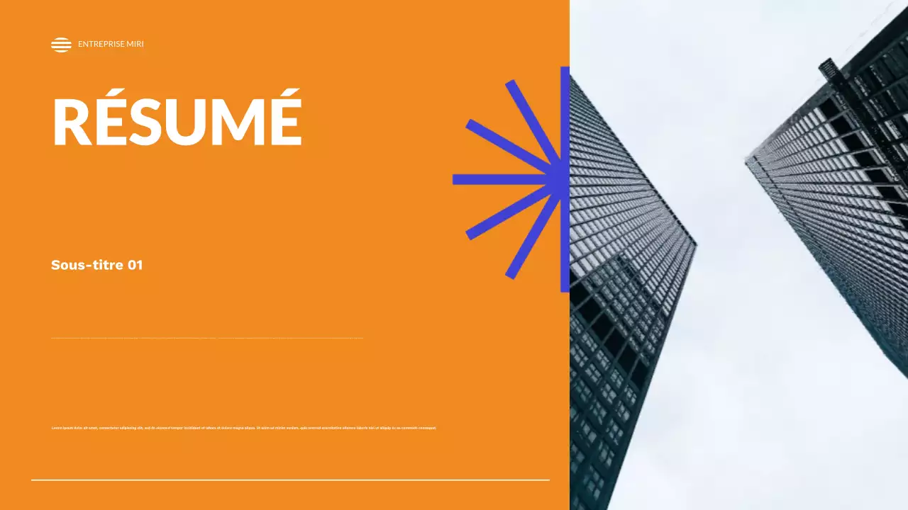 rapport d'activité moderne noir