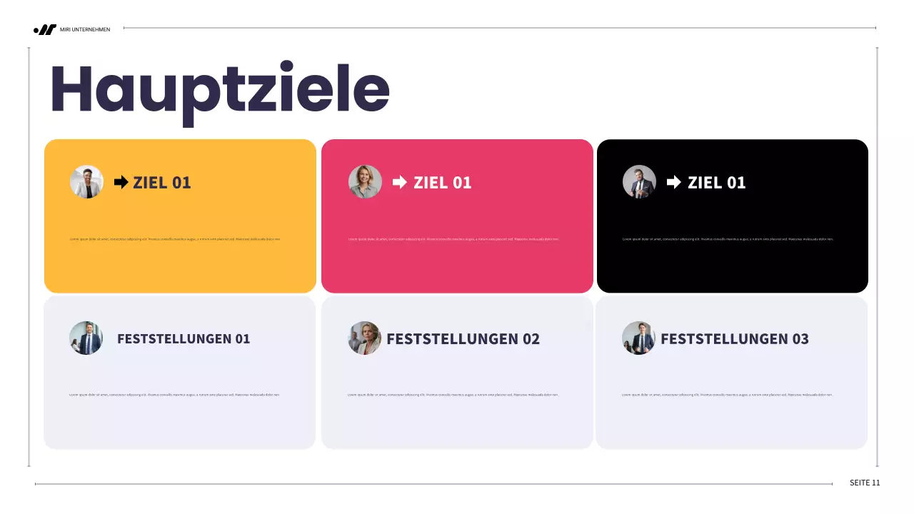 red modern marketing plan