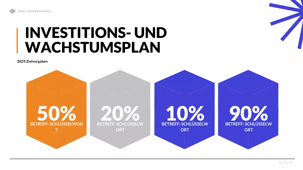 black modern business report