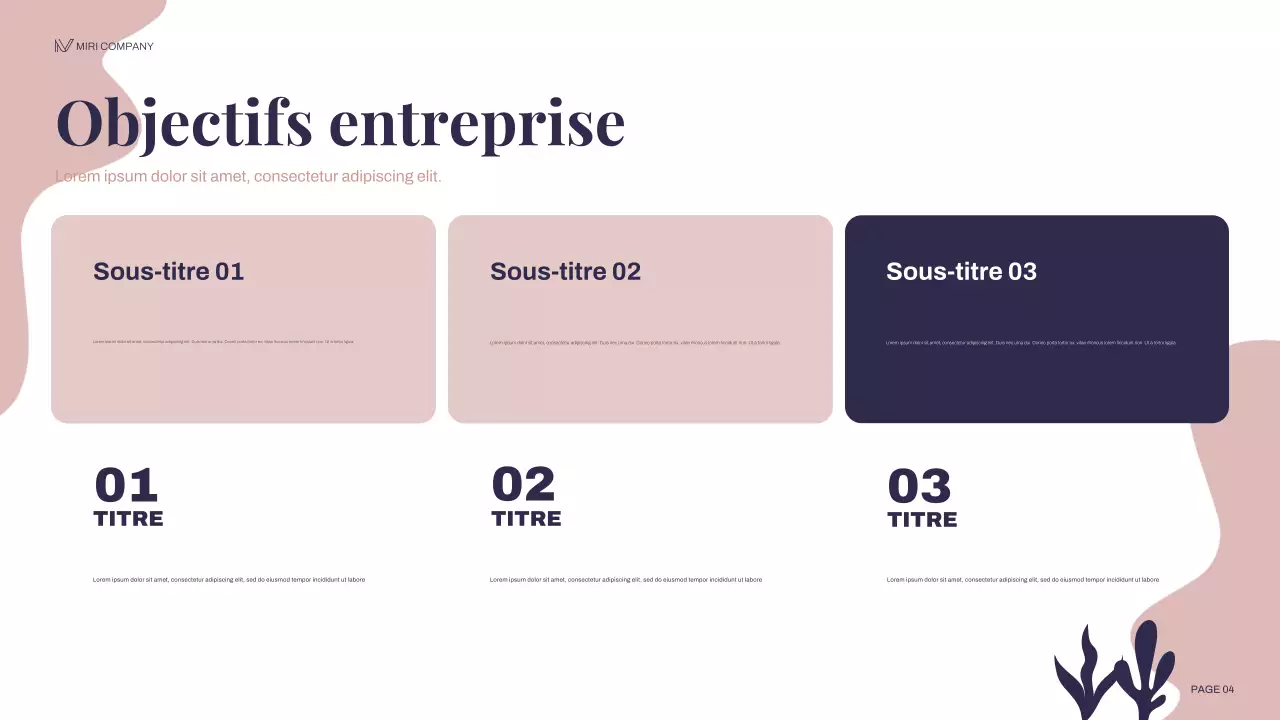 plan de marketing floral de la marine