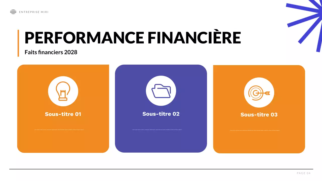 rapport d'activité moderne noir