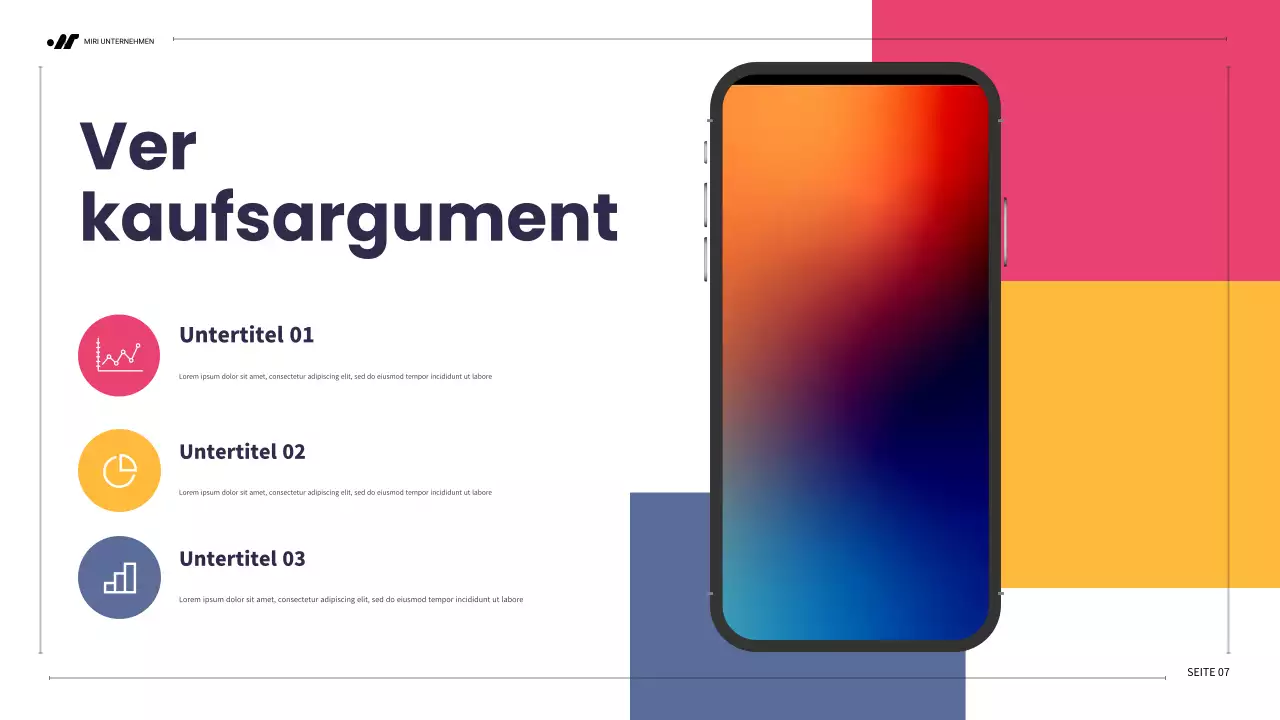 red modern marketing plan