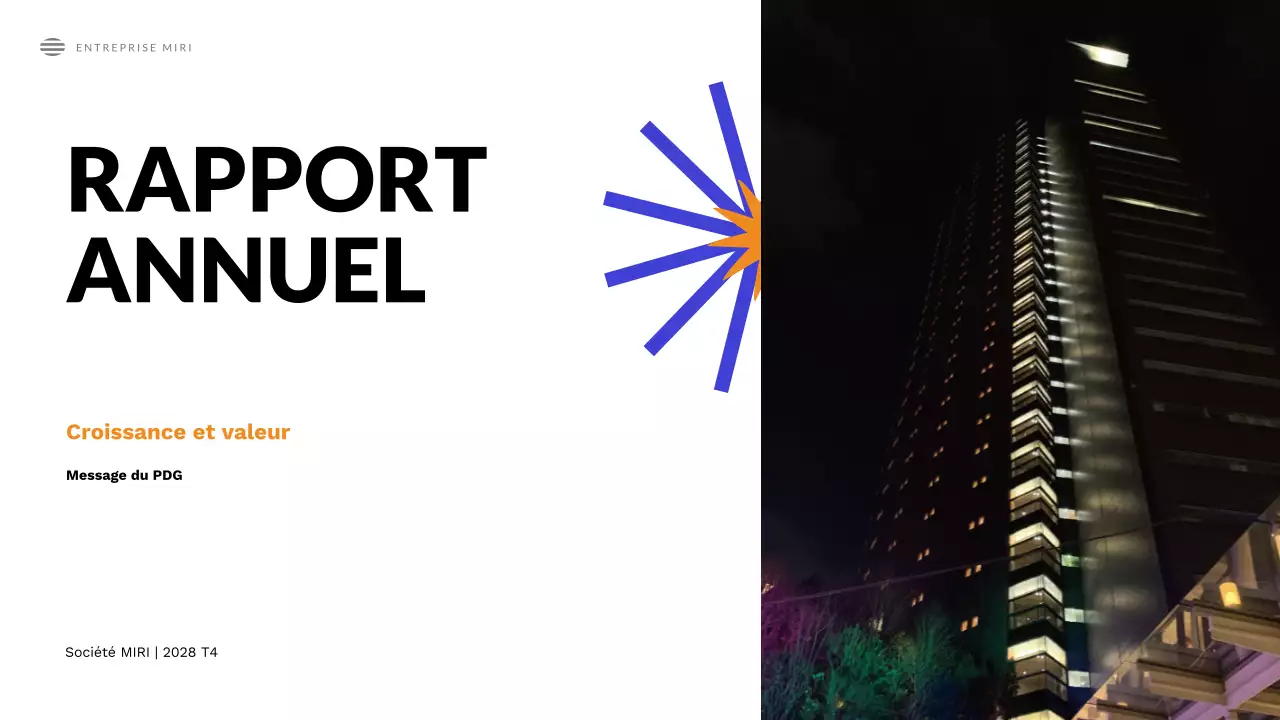 rapport d'activité moderne noir