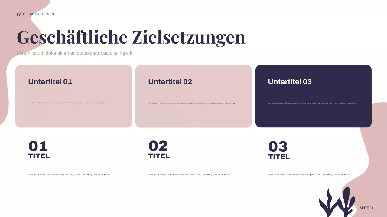 marketingplan für floristen der marine