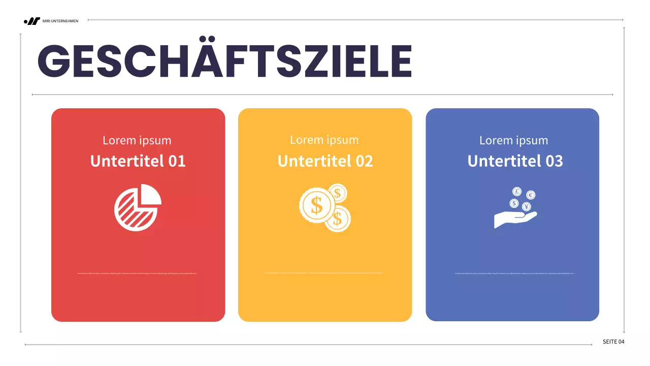 red modern marketing plan