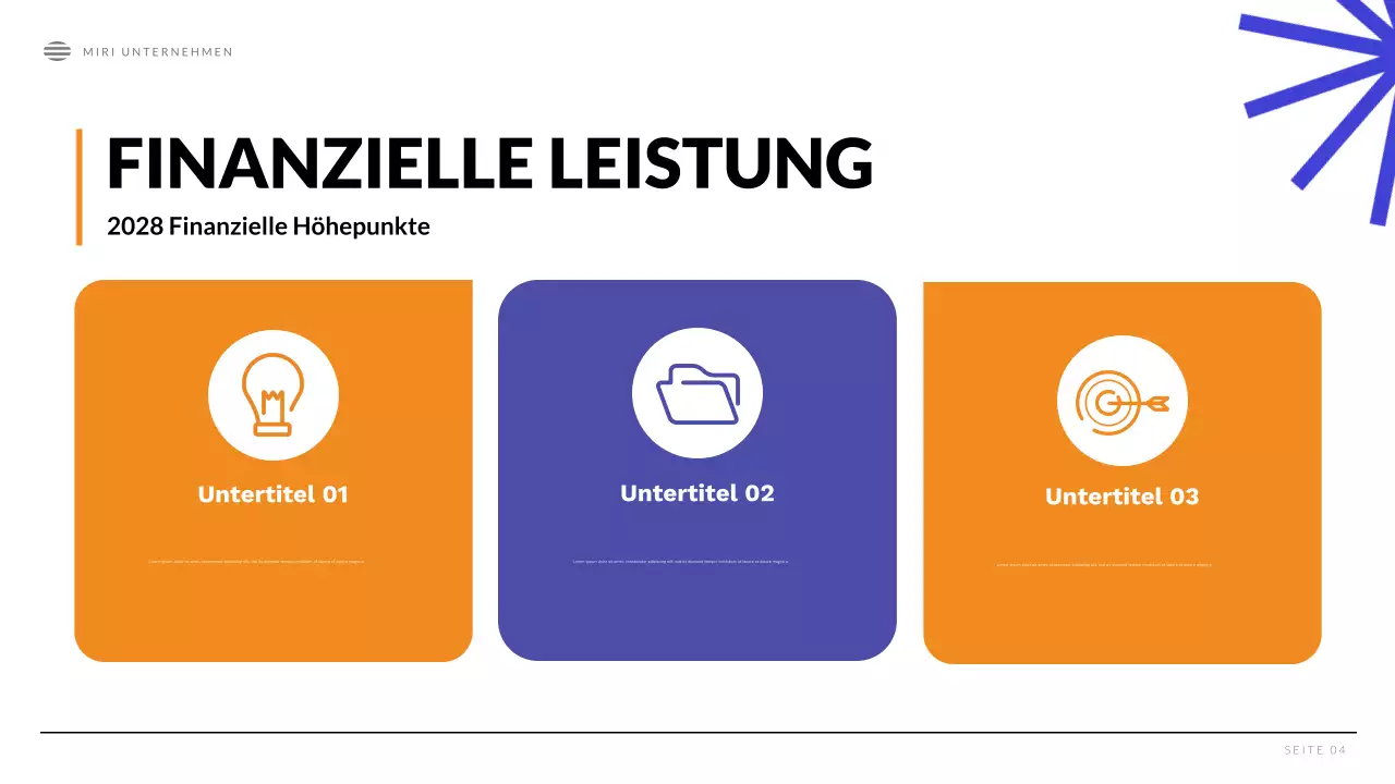 black modern business report